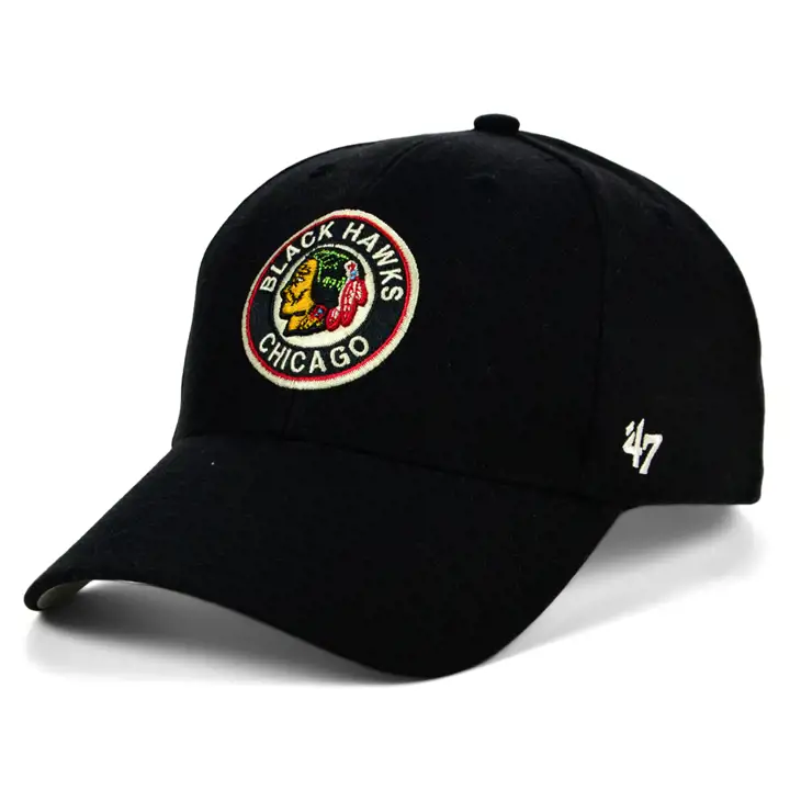 Chicago Blackhawks LNH MVP vintage noir