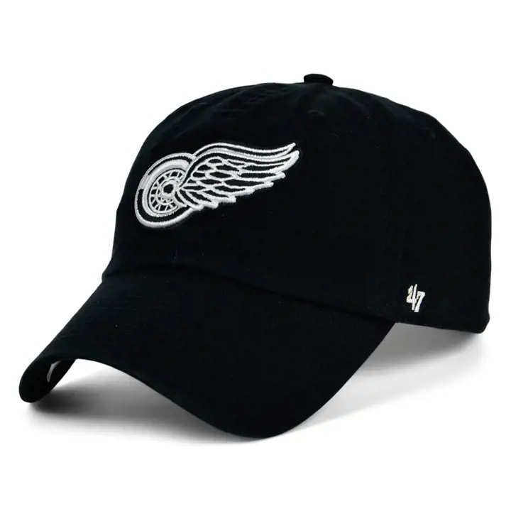 Detroit Red Wings LNH BW Clean Up noir