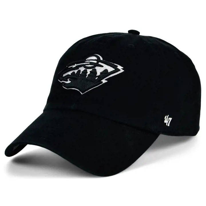 Casquette Ajustable Minnesota Wild LNH noire