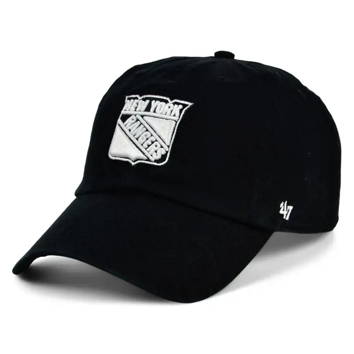 New York Rangers LNH BW Clean Up noir