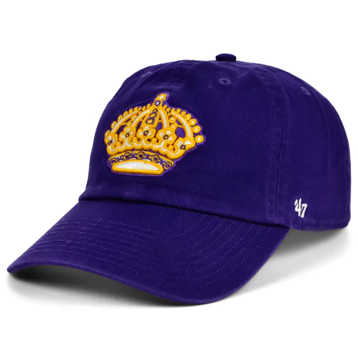 Casquette Los Angeles Kings NHL Vintage Clean Up pur