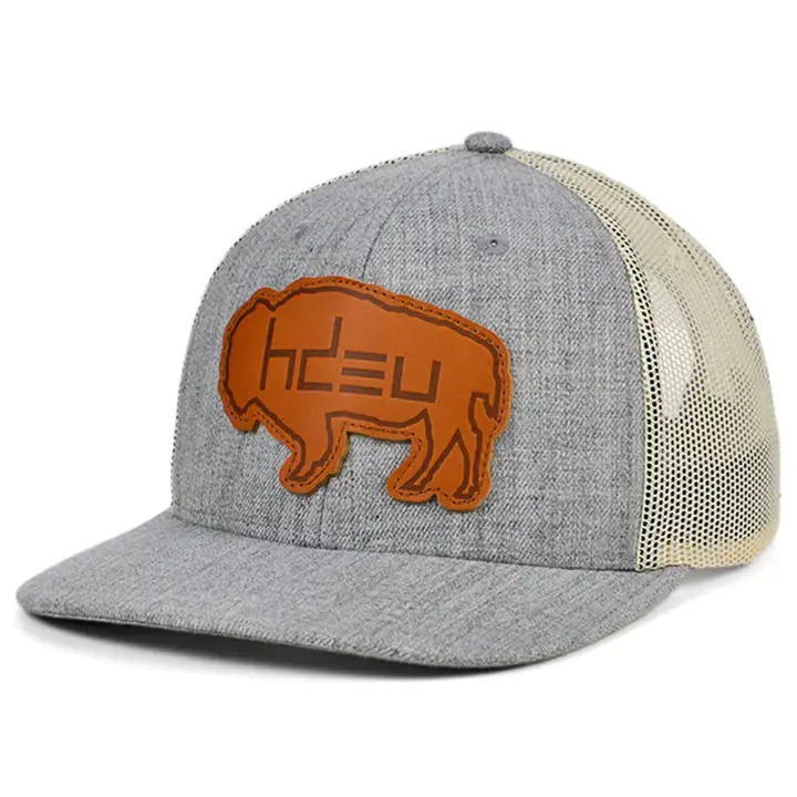 Chase Rice HDEU x Local Crowns Casquette de camionneur chiné-gris/blanc