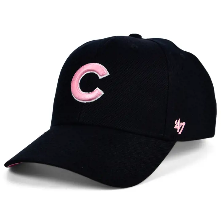 Casquette 47 MVP MLB ASG Side Patch Chicago Cubs NOIR/ROSE