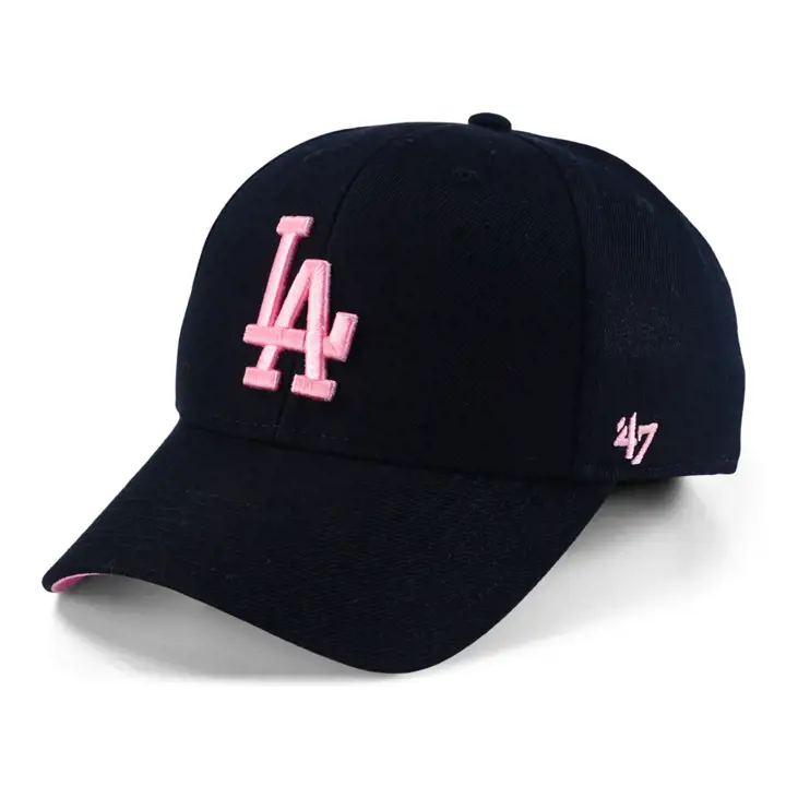 Casquette Los Angeles Dodgers MLB ASG Side Patch 47 MVP NOIR/ROSE