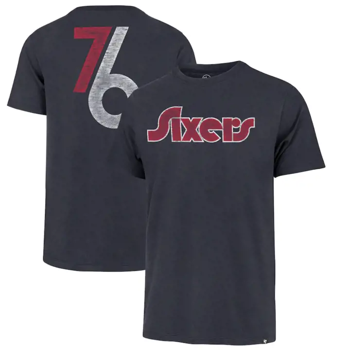 T-shirt marine Franklin MVP de la Conférence Est NBA des 76ers de Philadelphie