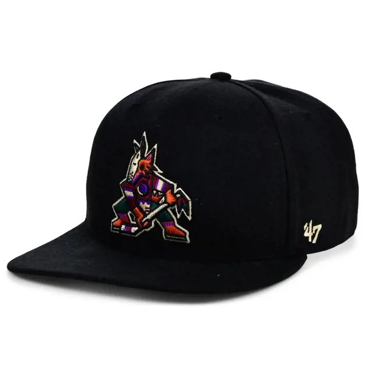 Arizona Coyotes LNH 47 Pro Ajusté noir