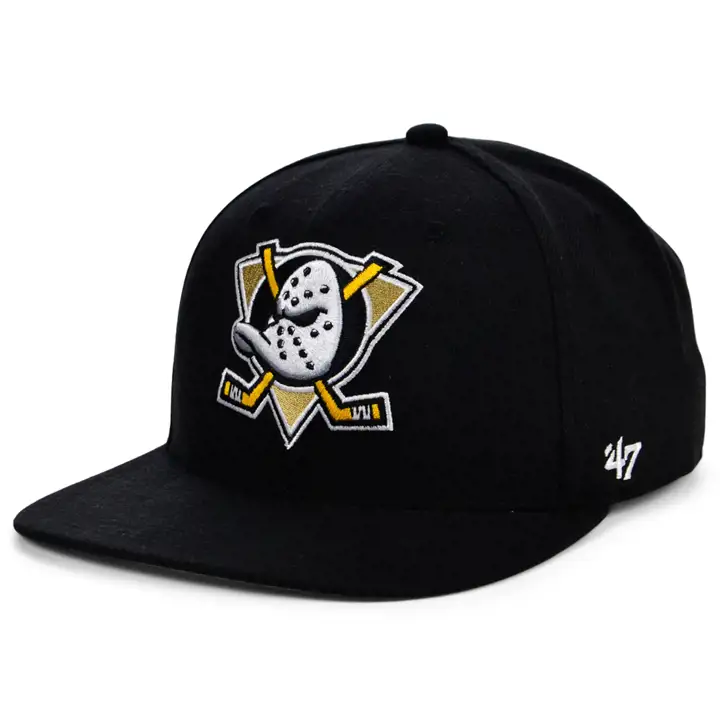 Casquette Anaheim Ducks LNH sans visière noire