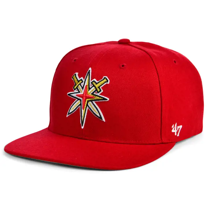 Casquette ajustée sans visière rouge des Golden Knights de Vegas (LNH)