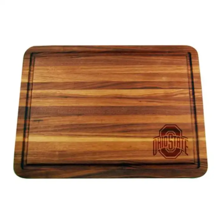 Planche à découper et de service en acacia des Buckeyes de l'Ohio State