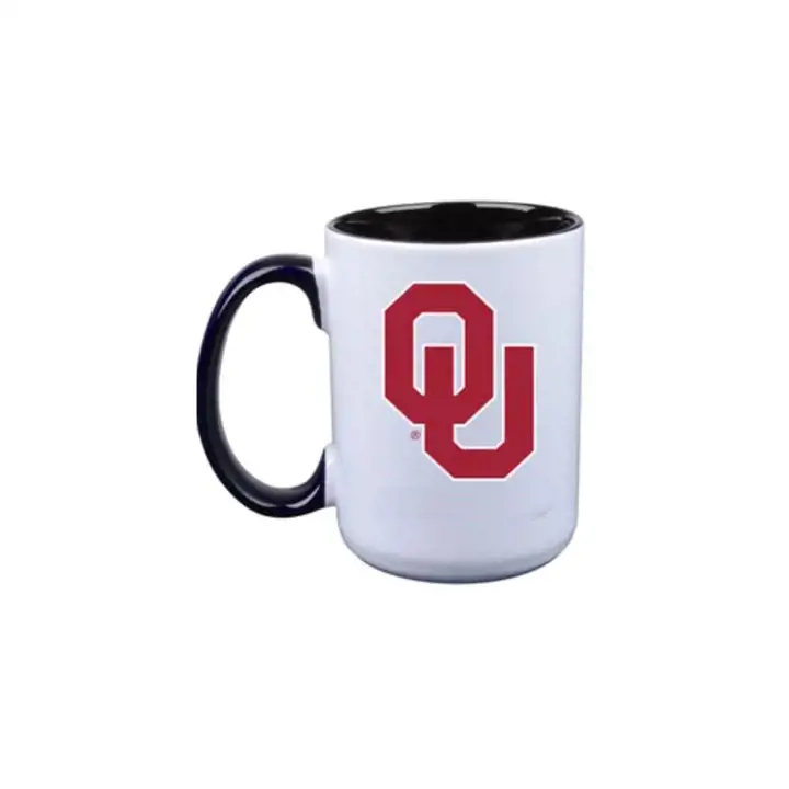 Mug en céramique 35 cl Oklahoma Sooners avec intérieur coloré