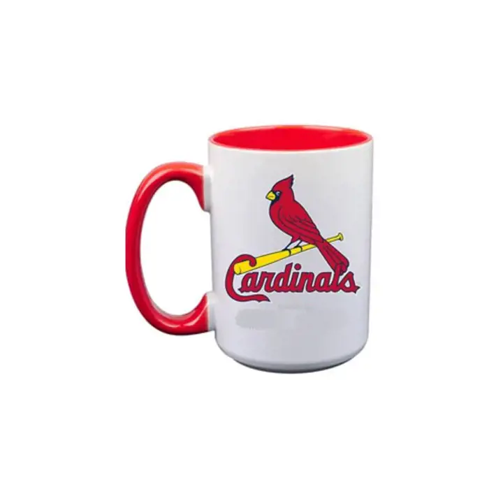 Mug de 355 ml à intérieur coloré St. Louis Cardinals ast