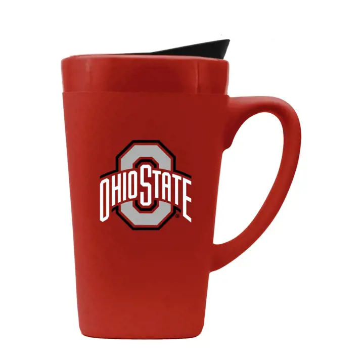 Mug de voyage en céramique Ohio State Buckeyes 16 oz