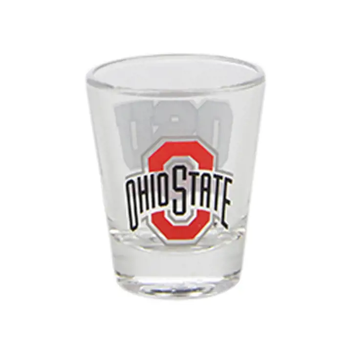 Verre à liqueur Ohio State Buckeyes 2 oz Letterman ast