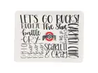 Ohio State Buckeyes Fan Trinket Tray Collectibles