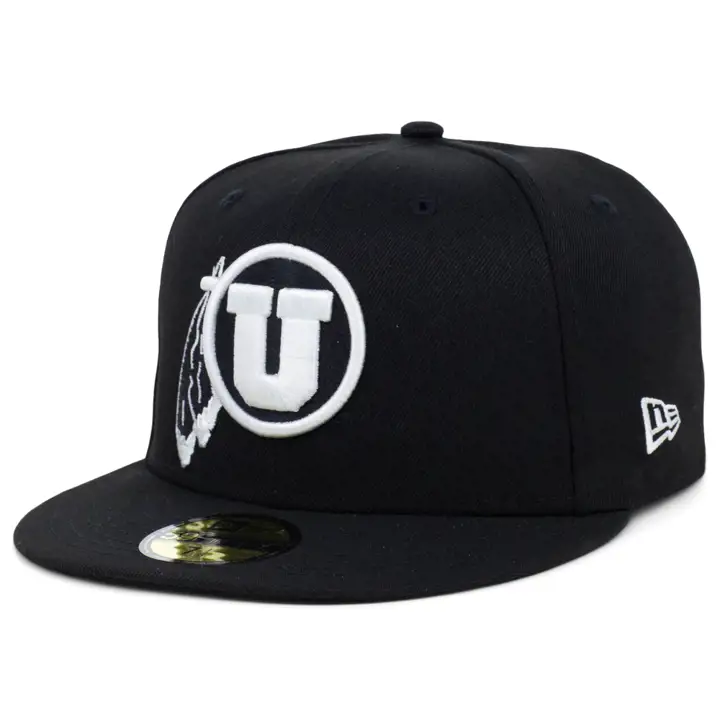 Utah Utes NCAA Core BW 5950 BLK