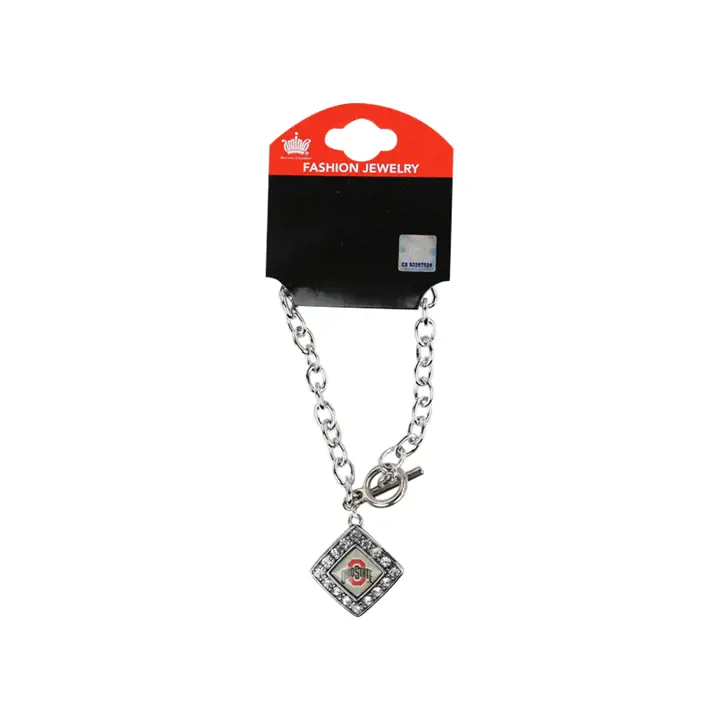 Bracelet en diamant Ohio State Buckeyes, collection Diamond Crystal