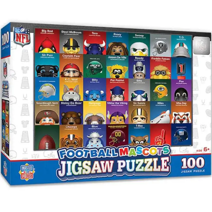 Casse-tête sur les mascottes de la NFL ast