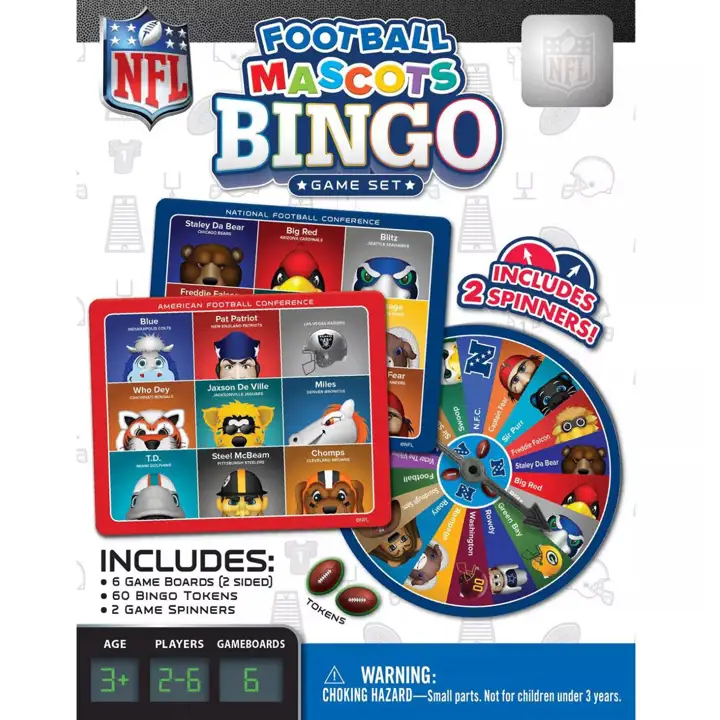 Bingo des mascottes de la NFL