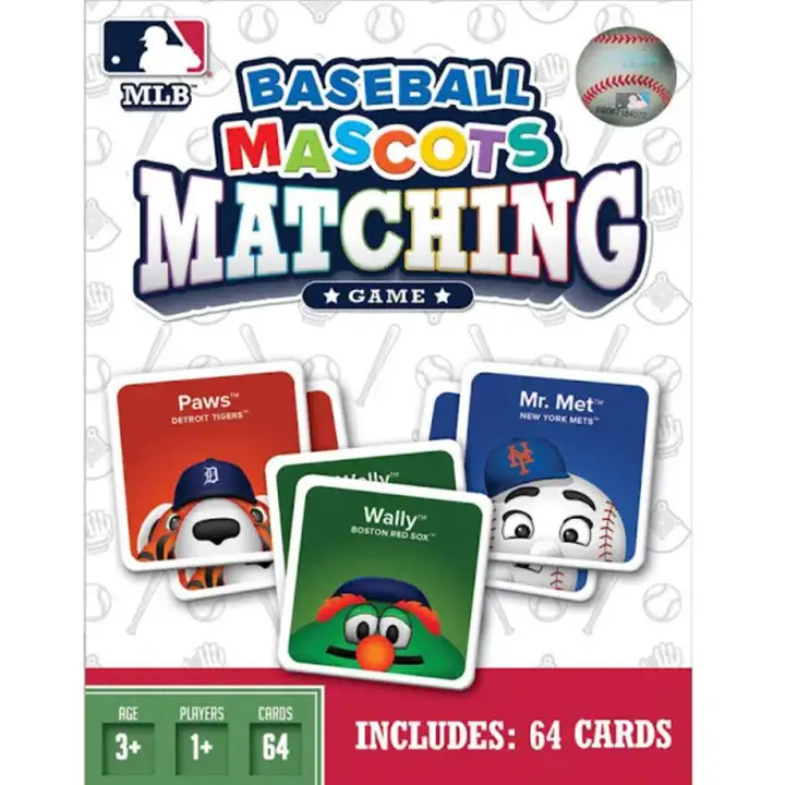 Jeu d'association des mascottes de la MLB ast