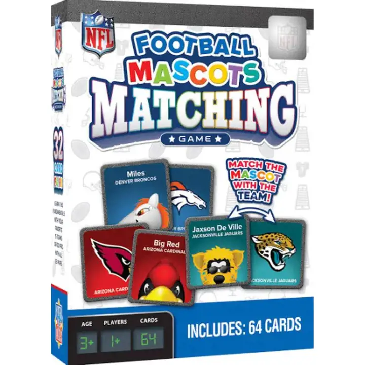 Jeu d'association des mascottes de la NFL