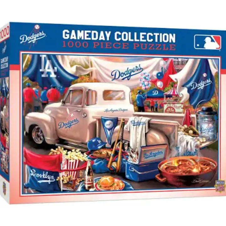 Puzzle de la collection "Jour de match" des Dodgers de Los Angeles