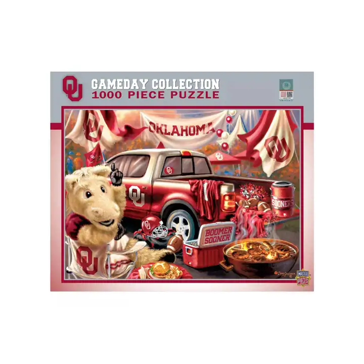 Casse-tête Collection Jour de match des Oklahoma Sooners ast