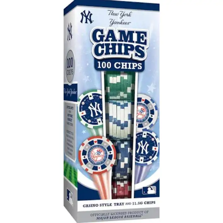 Jetons de poker New York Yankees de 100 pièces