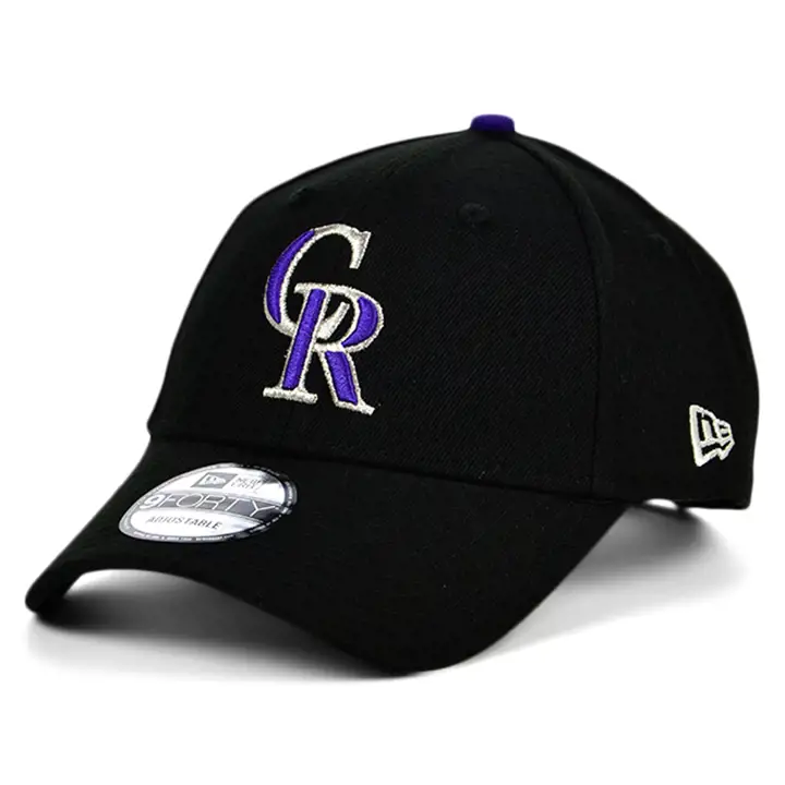 Casquette 9Forty noire Colorado Rockies 2021 MLB ASG Patch