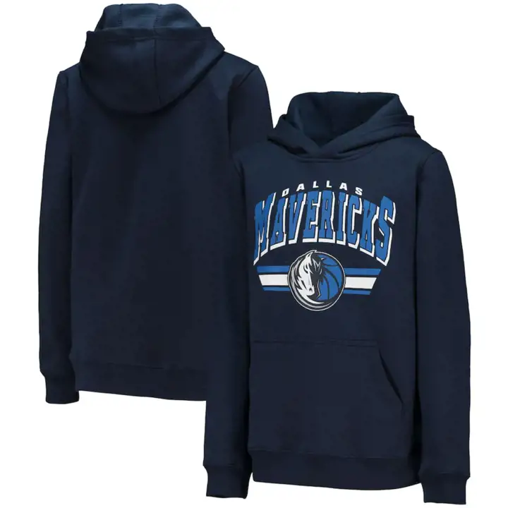 Sweat à capuche en molleton Dallas Mavericks NBA Youth BF 21 Bleu