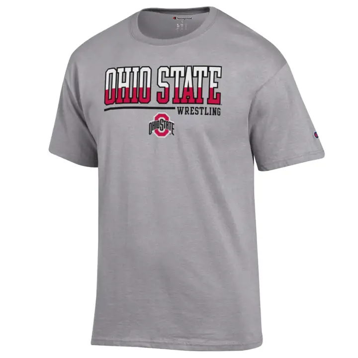 T-shirt de sport Ohio State Buckeyes 2F - Lutte GRY