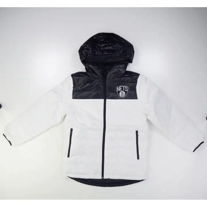 Doudoune réversible et compactable Brooklyn Nets NBA Double Dribble