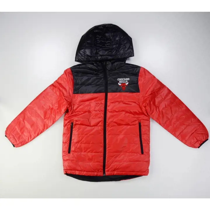 Doudoune réversible et compactable NBA Double Dribble des Chicago Bulls
