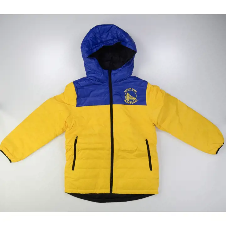 Doudoune réversible et compactable Golden State NBA Double Dribble