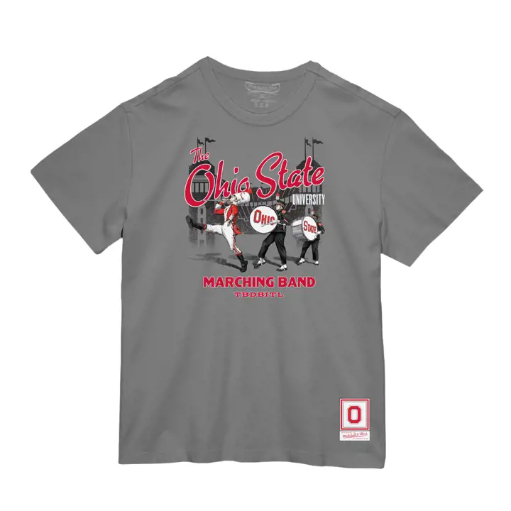 T-shirt DKGRY Fanfare OSU des Buckeyes de l'Ohio State NCAA