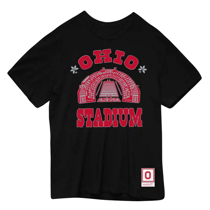 T-shirt Ohio State Buckeyes NCAA Ohio Stadium Noir