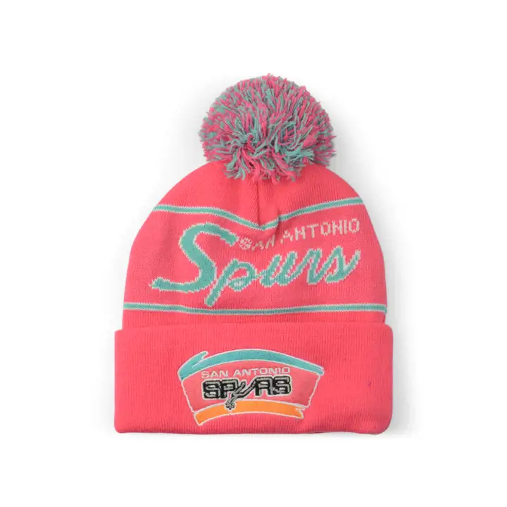 BONNET POMPON SAN ANTONIO SPURS HWC SCRIPT ROSE