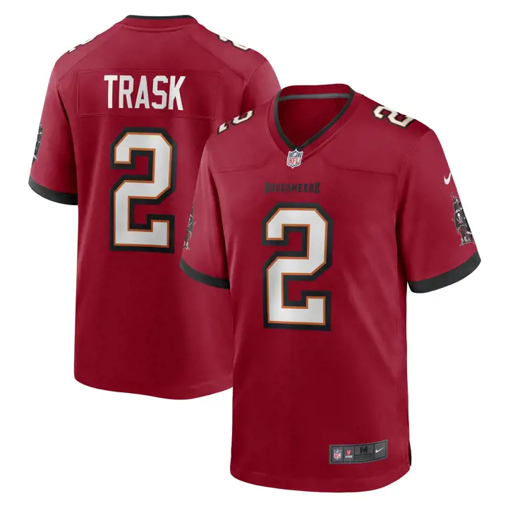 Tampa Bay Buccaneers NFL Game Jersey Kyle Trask RED
