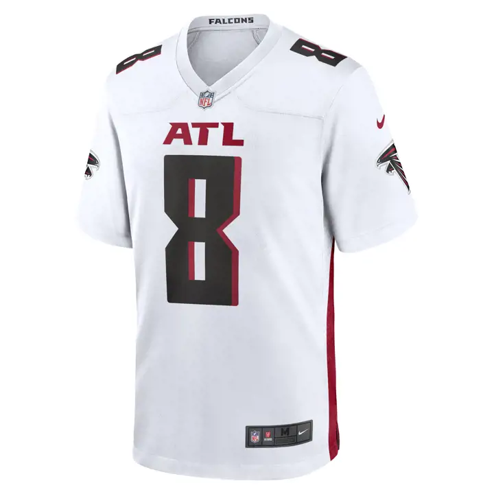 Maillot de match NFL Atlanta Falcons Kyle Pitts BLANC