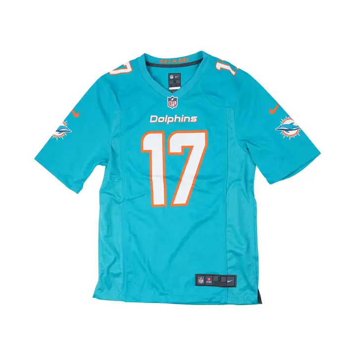 Maillot de match NFL des Miami Dolphins Jaylen Waddle AQ