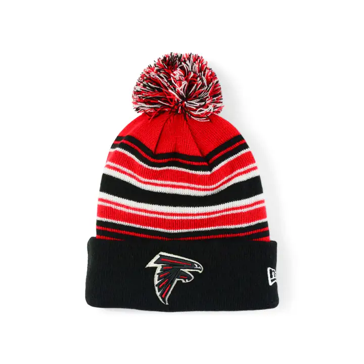 Atlanta Falcons NFL 21 NE Tricot rayé MB NOIR