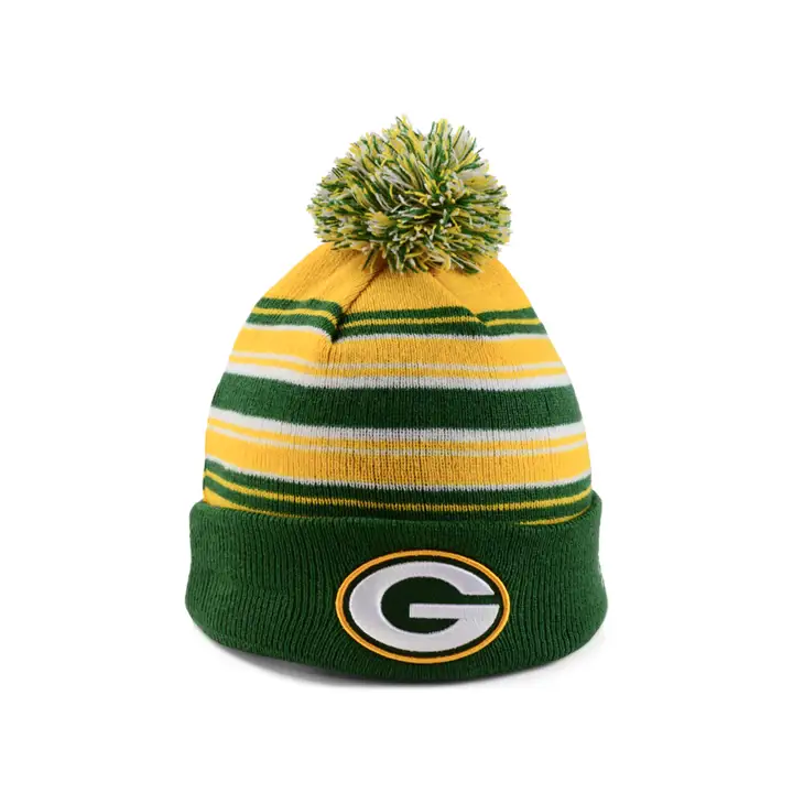 Green Bay Packers NFL 21 NE Rayé MB Tricot DKGRN