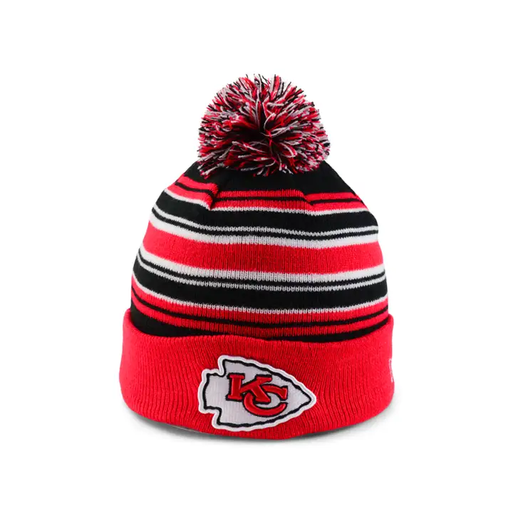 Kansas City Chiefs NFL 21 NE Tricot MB Rayé ROUGE