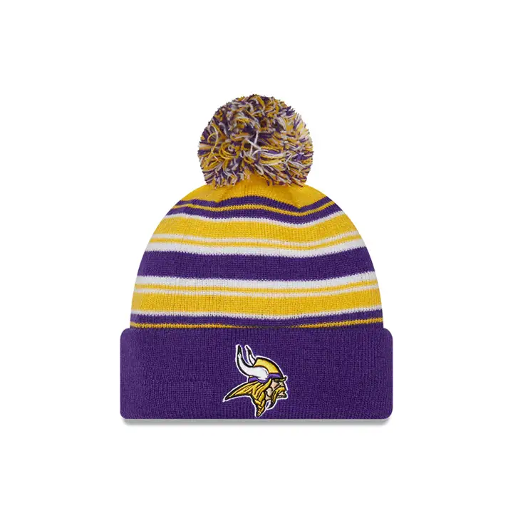 Minnesota Vikings NFL 21 NE Rayé MB Tricot VIO