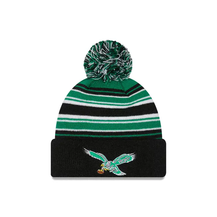 Philadelphia Eagles NFL 21 NE Rayé MB Maille Classics Noir