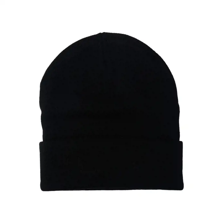 BLANK Poignets en tricot uni noir