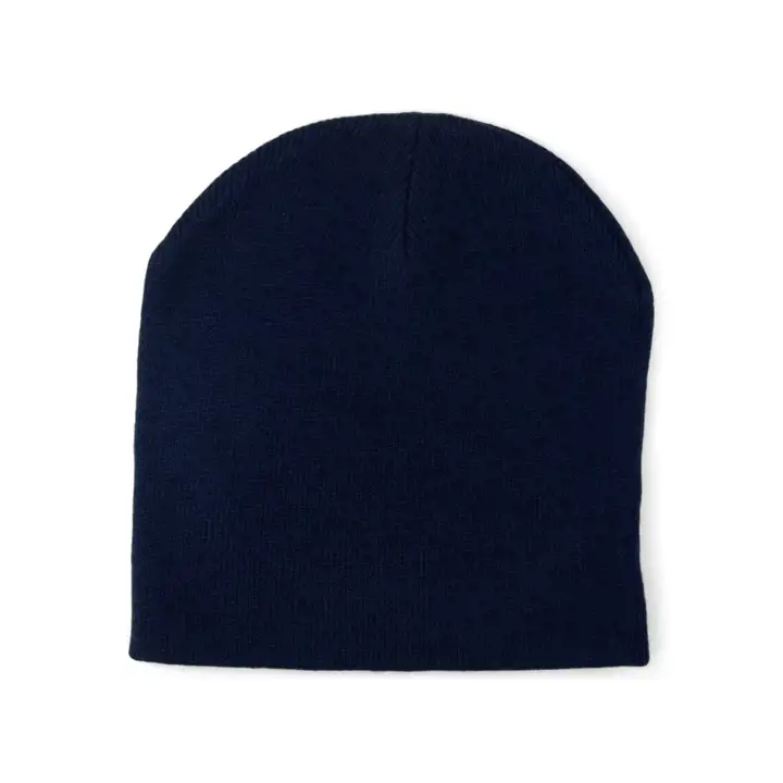 BLANK Tricot uni sans revers marine