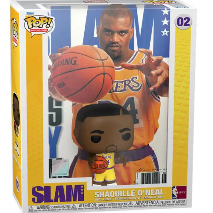 LA LAKERS POP NBA Couverture SLAM Shaquille O'Neal AST