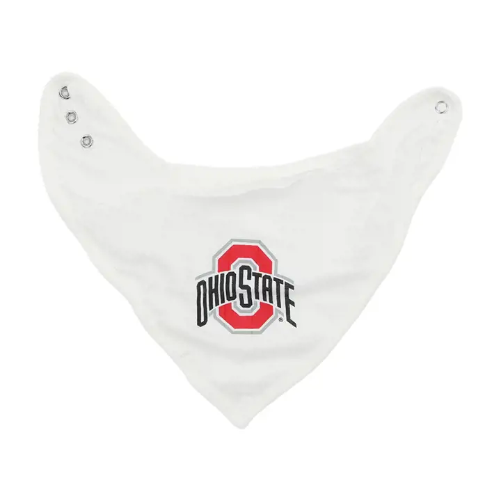 Bavoir bandana des Buckeyes d'Ohio State