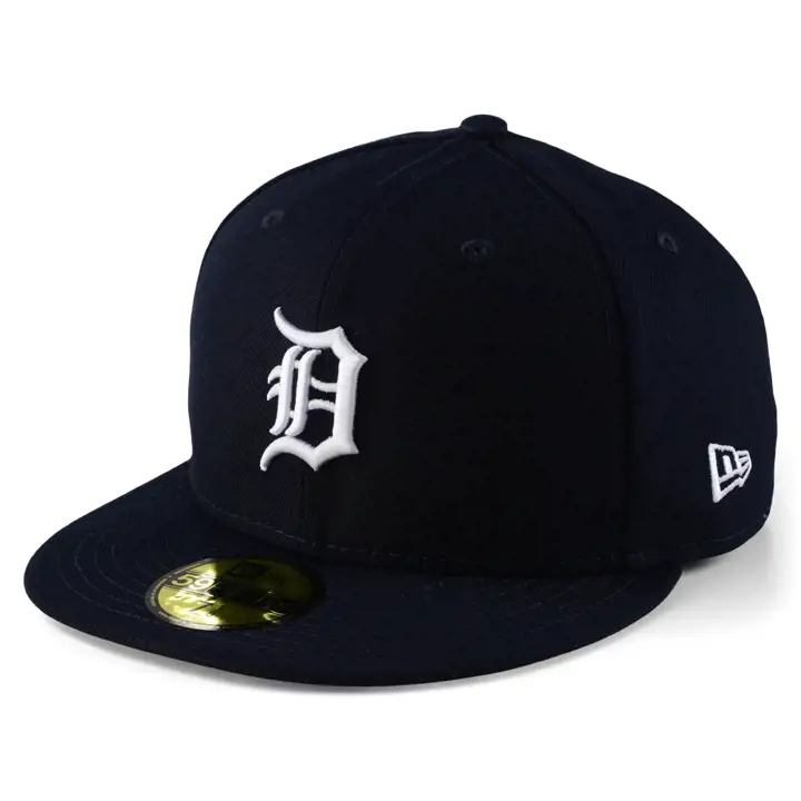 Casquette 59FIFTY MLB Détroit Tigers Navy avec protection UV