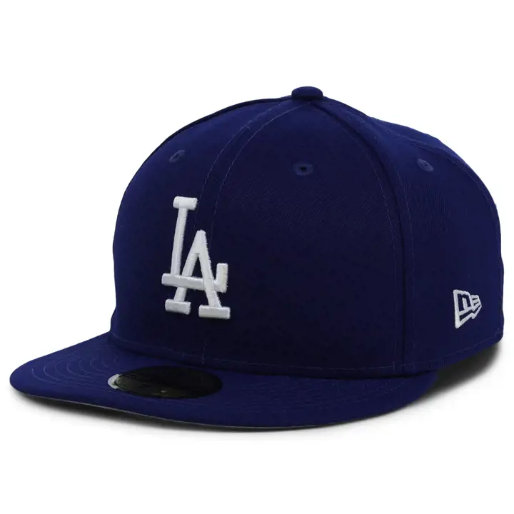 CASQUETTE LOS ANGELES DODGERS MLB UV PATCH 59FIFTY BLEUE